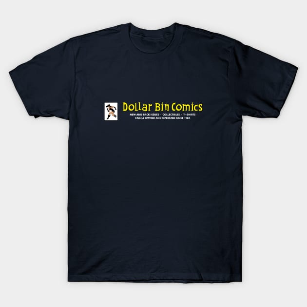 Dollar Bin Comics T-Shirt by GloopTrekker